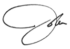 John Del Vecchio Signature