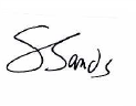 Shannon Sands's signature